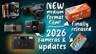 New Color 120 Film & Camera, 2026 Project Updates, & more!