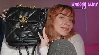 Authenticating My Chanel Bags Asmr 🛍 (leather tapping & scratching sounds)