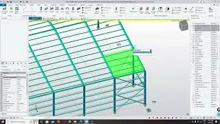 6.  Model Bracing System in Tekla Structural Designer IS: 800: 2007