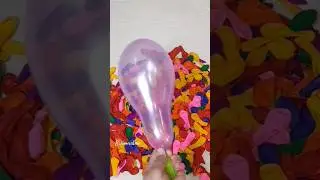 PURPLE BALLOON DEFLATING 