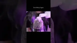 Tingly Brain Melting Triggers 💜  #asmr #shorts