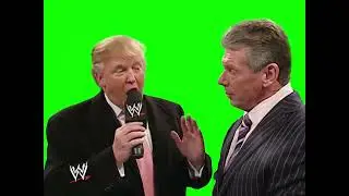 Donald Trump - I'm Stronger Than You - WWE meme - Green Screen