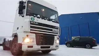 Видео-обзор: Седельный тягач DAF XF 95.430 (от «Трак-Платформа»)