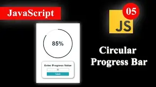 Circular Progress Bar-2  Project | JavaScript | தமிழில்.