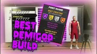 THE BEST DEMIGAWD BUILD ON NBA2K19!! (YOU WON'T MISS!!)