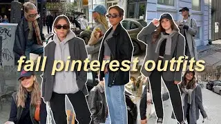 RECREATING FALL PINTEREST OUTFITS 2022 | casual, comfy, + trendy (fall & early winter outfit ideas)
