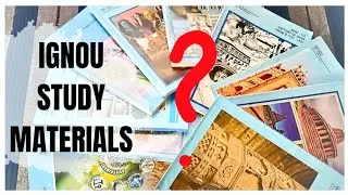 Ignou Study Materials 🤔|| Easy Or Hard?? || Complete Detail (Bahih 2nd year)