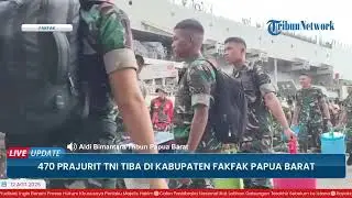 Presiden Prabowo Kirim 470 Prajurit TNI ke Fakfak Papua Barat