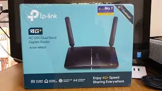 TP-Link Archer MR600 4G+ Cat6 Router Unboxing Part - 1