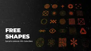 FREE SHAPES - Special to celebrate 10K+ Subscribers