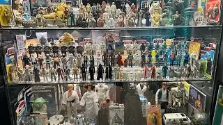 Vintage Kenner Star Wars Figure Collection: Display construction