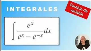 ✅ 10 Integrales con cambio de variable‼️ funciones exponenciales #integrales #integration