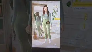 Создала себя и своих подружек в The Sims 4 💚✨ 