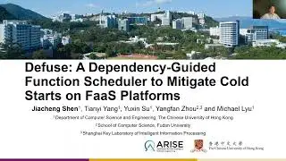 Defuse: A Dependency-Guided Function Scheduler to Mitigate Cold Starts on FaaS Platforms