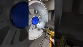 Our Supercharged Hose Barb and High Performance nozzle makes easy work of these wheels #powdercoat