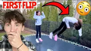My Girlfriend Landed Her First Flip!