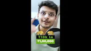 I tried turning ₹10k to ₹100k Stock Trading Challenge (Part 1) 