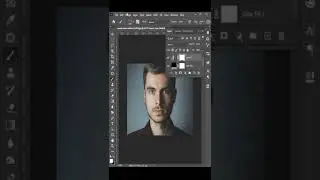 cool stroke portrait Effect - #photoshop  #shorts