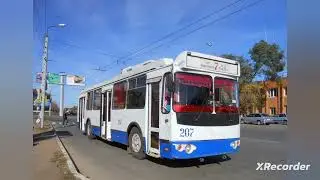 Умирающий троллейбус в Оренбурге