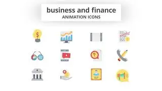 Business & Finance - Animation Icons | After Effects Templates - Motion Array