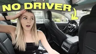 I Let a REAL Full Self Driving Car Drive Me For The Day