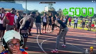 CASH PULLED UP TO THE HOOD