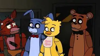 Пять Ночей у Фредди  с Хордом  анимация