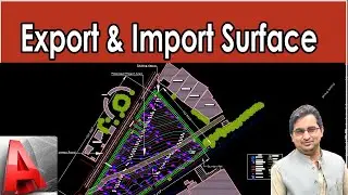 How to Import & Export Surfaces in Civil 3D | Step-by-Step Tutorial