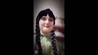 Девочка Уэнздей... 😔💔