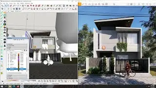 ENSCAPE 3.5 TUTORIAL RENDER SETTING EXTERIOR #2