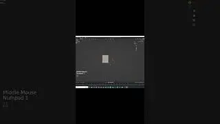 Как проецировать элемент на геометрию в Blender ?