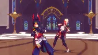 【MMD Genshin Impact】 Even A Scholar Can Fall in Love 【Tighnari ・ Kaveh】