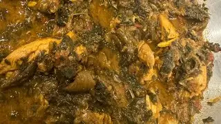 Sour Herbs Chicken Curry - Pulicha Keerai Chicken - Gongura Chicken