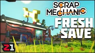 FRESH START ! Scrap Mechanic Survival Episode 1 | Z1 Gaming