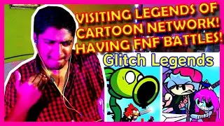 FRIDAY NIGHT FUNKIN VS GLITCHED LEGENDS REACTION!!! FULL WEEK LEARN PIBBY FNF MOD PVZ/RED/PEASHOOTER
