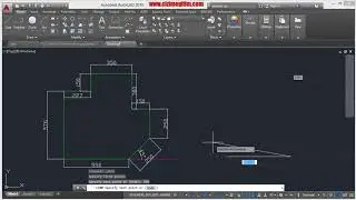 AutoCAD Çizgi Komutu ve Polar tracking ile Açılı Çizim- (5.Bölüm 2.ders)