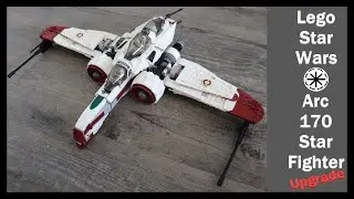 Lego Star Wars ARC-170 Starfighter Upgrade | Haibricks Mod #9