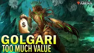 Golgari Midrange is the BEST | Standard Arena BO1 | Mythic Push MTG