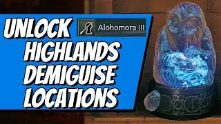 Unlock Alohomora 3 Highlands Demiguise Locations In Hogwarts Legacy