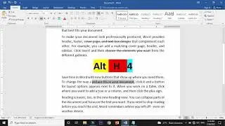 How to add Strikethrough or Cross Out Text line in MS Office
