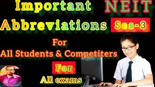 Top Abbreviations !! Session-3 !! It Students !! Exam questions !! Interview !! Neit !!Prakash Sir