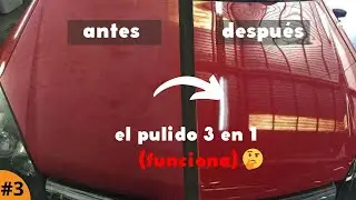 🔥 COMO PULIDO UN AUTO *PASO A PASO* #cardetailing #pulido #car