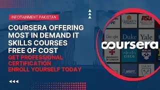 Coursera offering most in Demand IT Skills I Google certification I Digital marketing I FREE OF COST