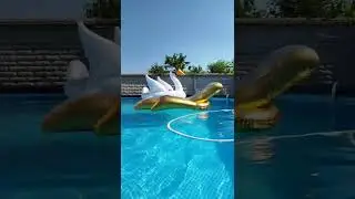 Бассейн закадровые съёмки.
