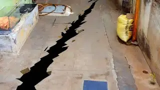 Road cracks/hole/green screen hole/biggest hole/vfx/graphics/cracks animation/free use/shorts