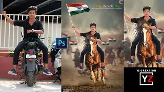 india republic day special | photoshop manipulation tutorial | yzcreation 2020
