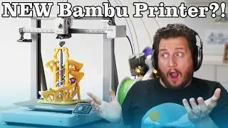 Bambu's New Printer Looks REALLY COOL! Bambu A2L Exclusive Details!