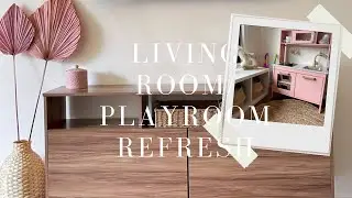 LIVING ROOM/ PLAYROOM MAKEOVER