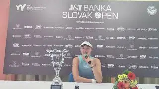J&T Banka Slovak Open 2024 - Rozhovor s Renátou Jamrichovou