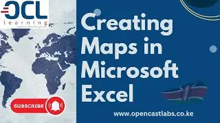 How to create maps using Excel Geo Tool